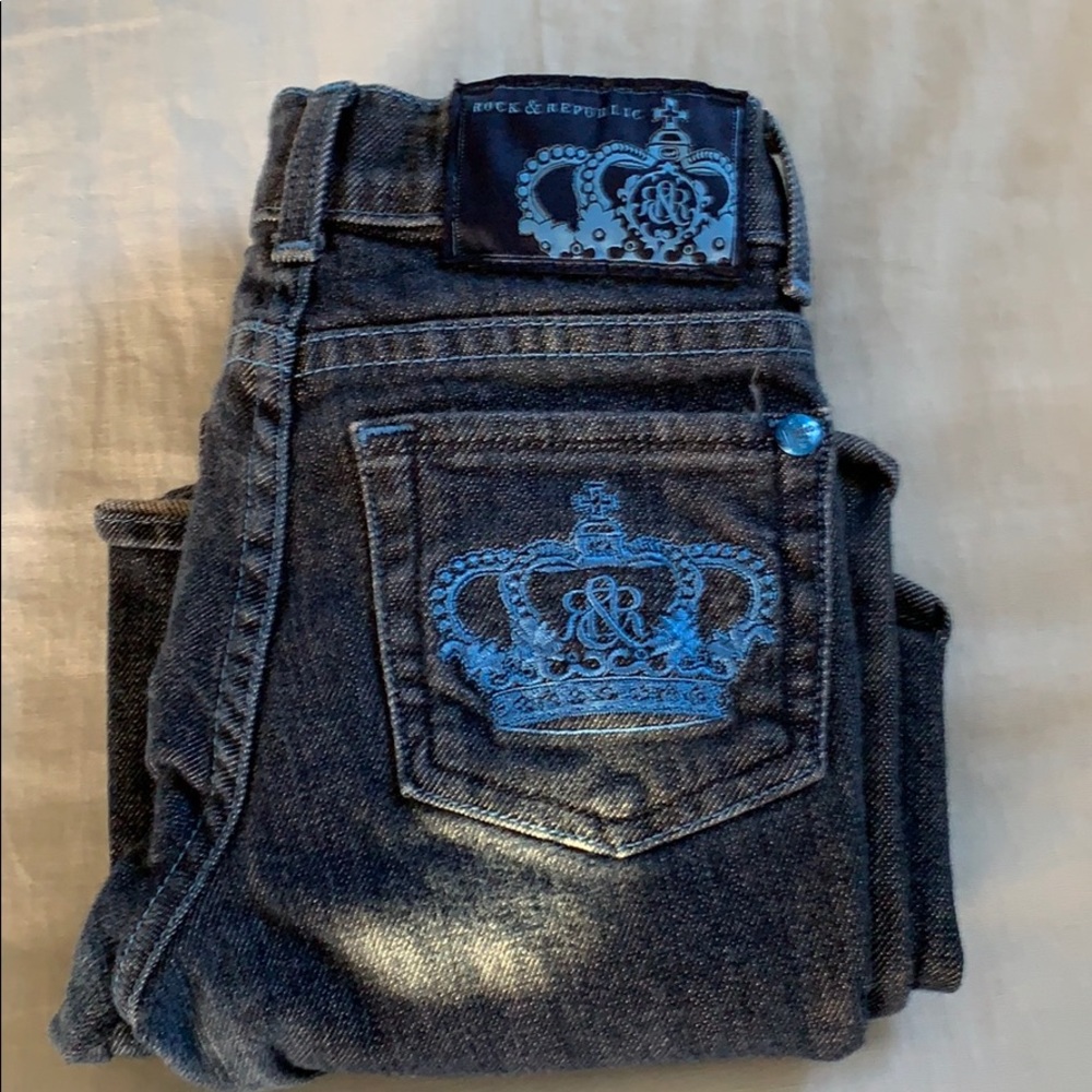 Rock republic girl jeans size 8